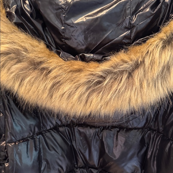 Superdry High Shine Black Puffer Jacket - Picture 9 of 11